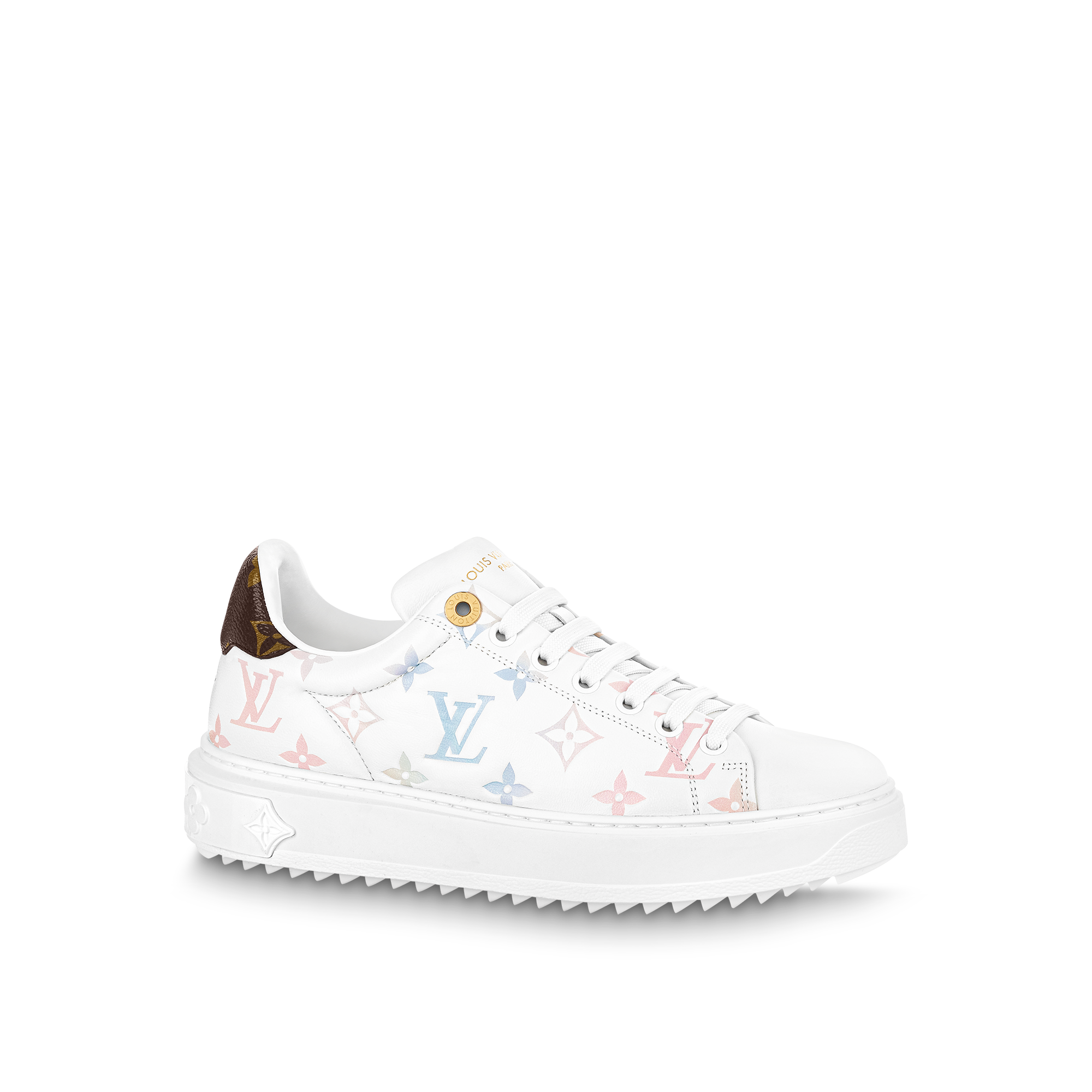 Louis vuitton clearance timeout sneaker pink